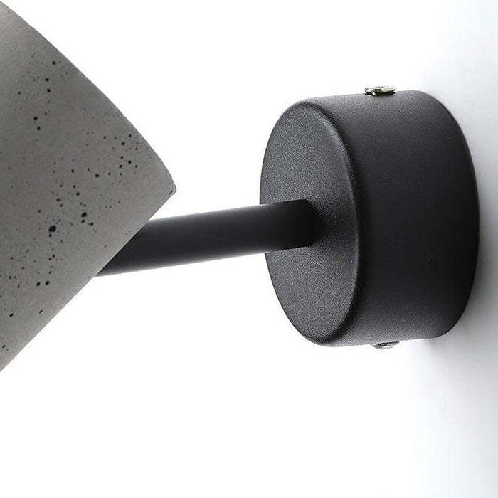 Concrete Pipe Minimalist Line Wall Light-DWHOME
