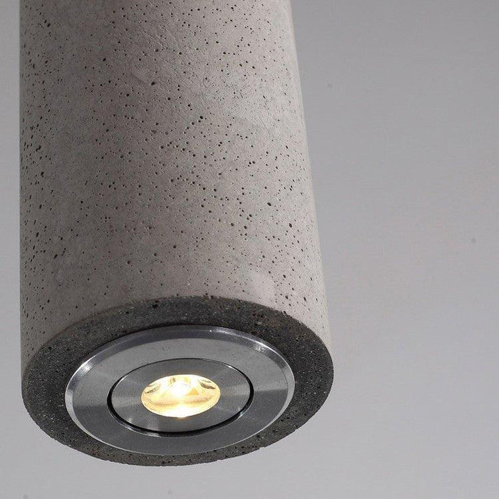 Concrete Pipe Pendant Light.