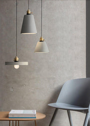 Concrete Vasa Minimalist Pendant Light-DWHOME