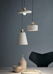 Concrete Vasa Minimalist Pendant Light-DWHOME