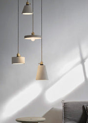 Concrete Vasa Minimalist Pendant Light-DWHOME