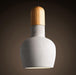 Concrete Wooden Stockholm Minimalist Pendant Light - DWHOME