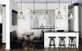 Abat-jour conique en verre pour suspension luminaire - DWHOME