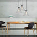 Abat-jour conique en verre pour suspension luminaire - DWHOME