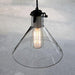Abat-jour conique en verre pour suspension luminaire - DWHOME