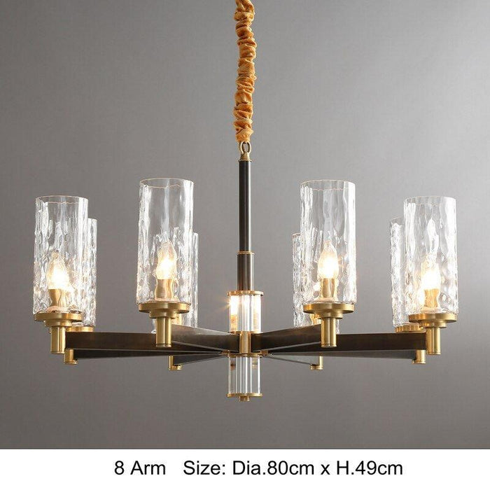 Copper Candles Chandelier - DWHOME