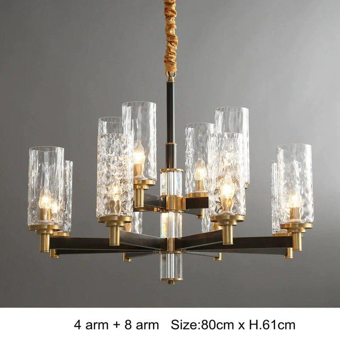 Copper Candles Chandelier - DWHOME