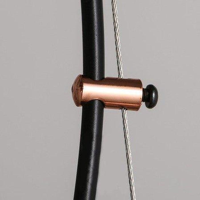 Copper Diamond Wire Cage Pendant Light-DWHOME