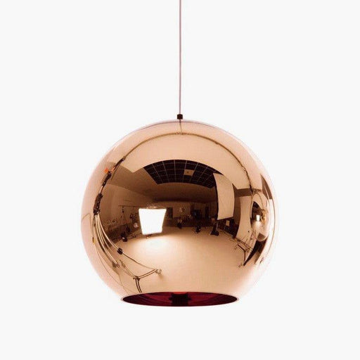 Copper shade ball Pendant Light.