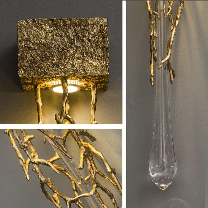 Copper Syrup Wall Lamp.