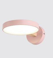 Cornelia Scandinavian Slim Round Shaped Wall Lamp.