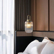 Covent Glass Shade With Brass Fitting Art Deco Pendant Light-DWHOME