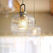 Covent Glass Shade With Brass Fitting Art Deco Pendant Light.