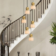 Creative Marble Squares Pendant Lights-DWHOME