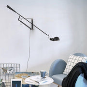 Crescendo Long Arm Wall Light-DWHOME