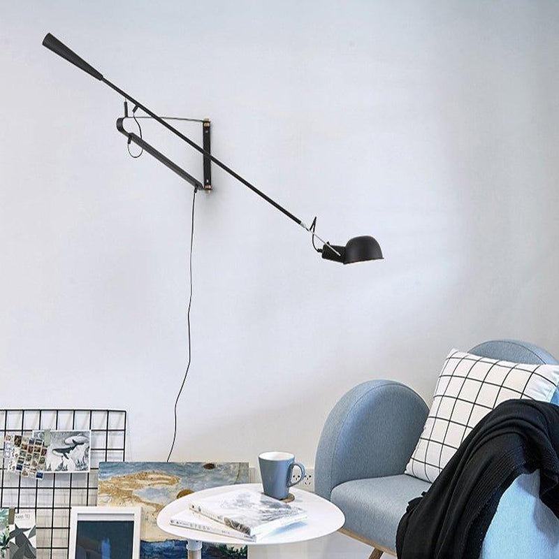 Crescendo Long Arm Wall Light-DWHOME