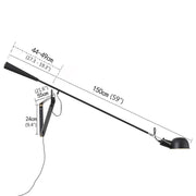 Crescendo Long Arm Wall Light-DWHOME