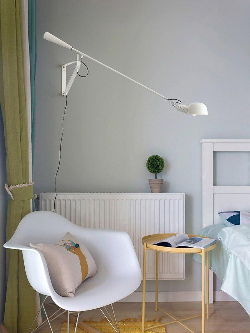 Crescendo Long Arm Wall Light-DWHOME