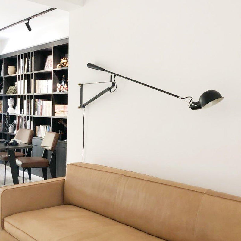 Crescendo Long Arm Wall Light-DWHOME