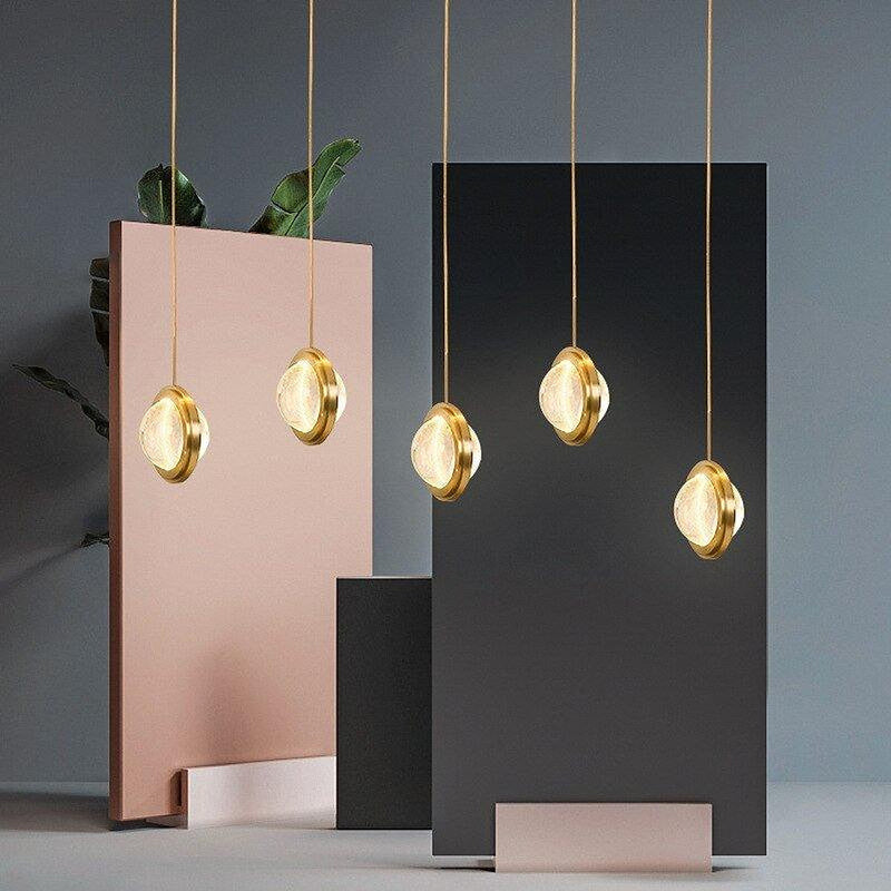 Crystal Golden Irides Chandelier-DWHOME