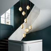 Crystal Golden Irides Chandelier-DWHOME
