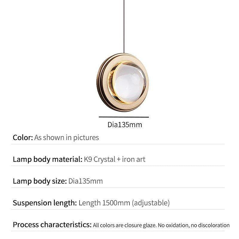 Crystal Golden Irides Chandelier-DWHOME