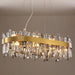 Crystal Luxury Amber Gold Chandelier - DWHOME