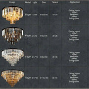 Crystal Luxury Babylon Chandelier-DWHOME