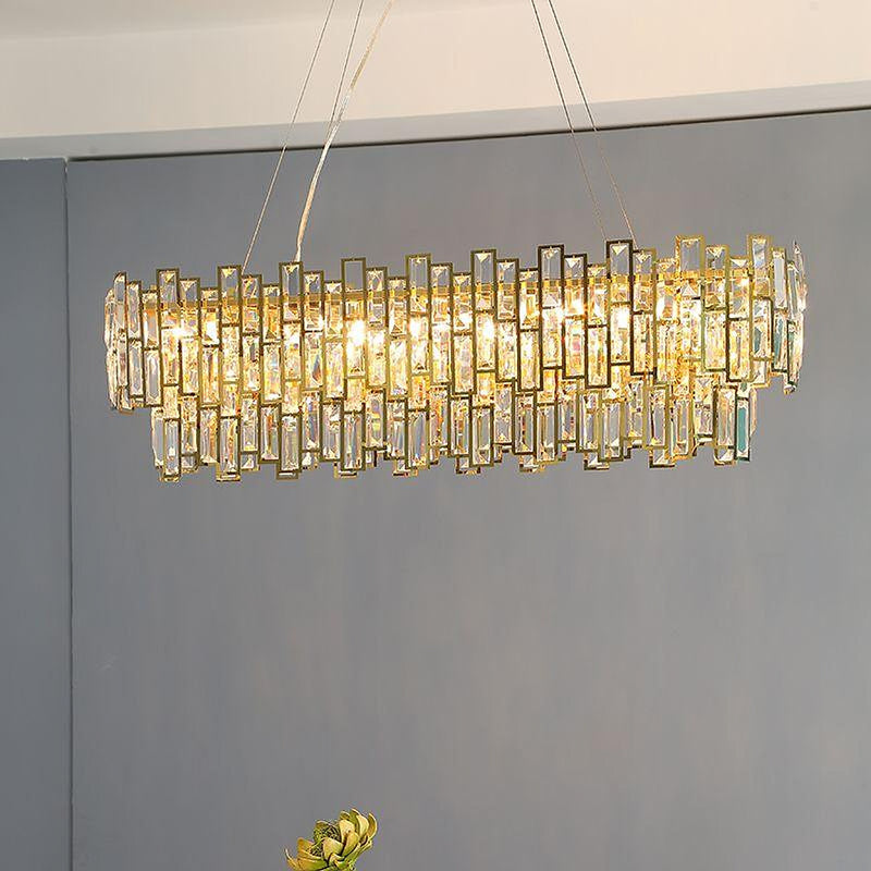 Crystal Luxury Contemporary Chandelier-DWHOME