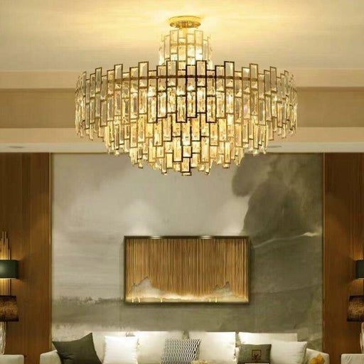 Crystal Luxury Contemporary Chandelier.