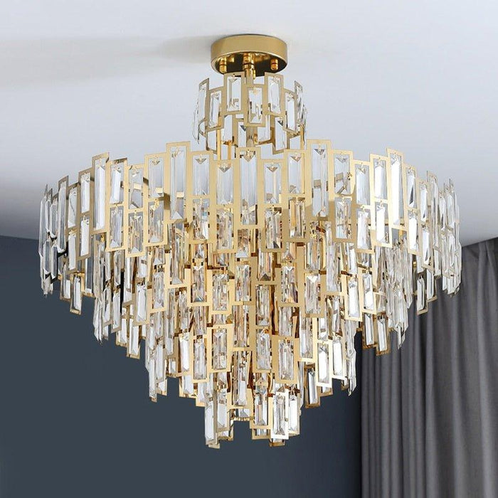 Crystal Luxury Contemporary Chandelier.