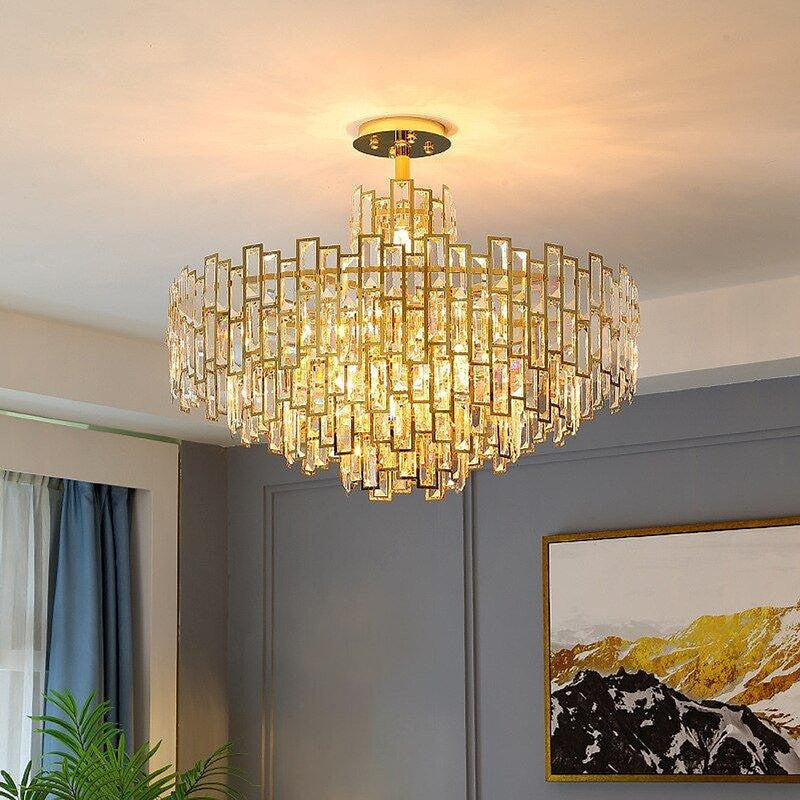 Crystal Luxury Contemporary Chandelier-DWHOME