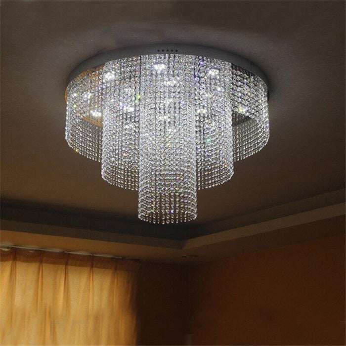 Crystal Luxury Crepuscular Chandelier.