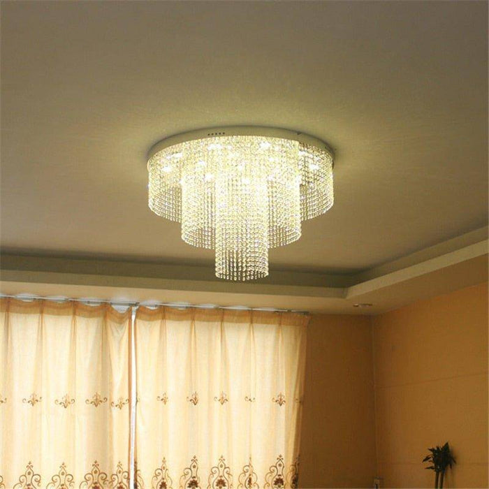 Crystal Luxury Crepuscular Chandelier.