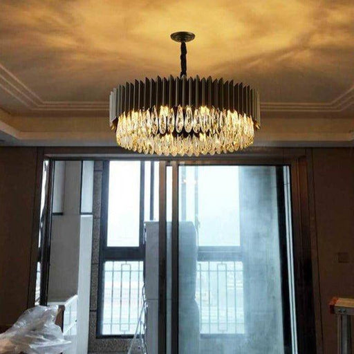 Crystal Luxury Dark Sky Chandelier.