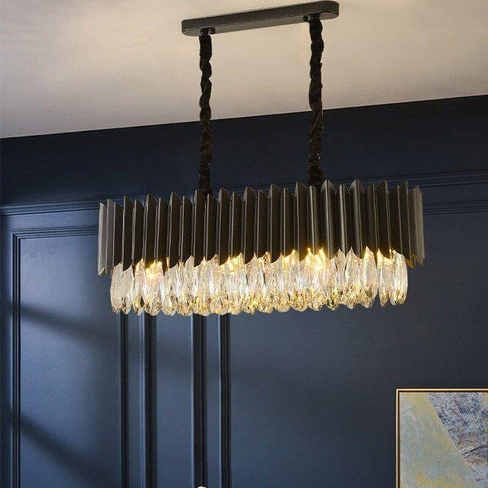 Crystal Luxury Dark Sky Chandelier.