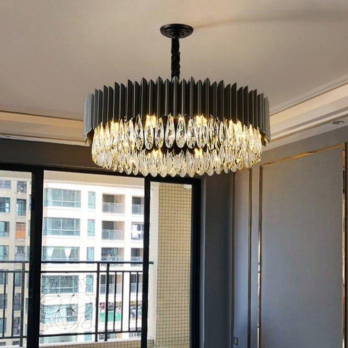 Crystal Luxury Dark Sky Chandelier.