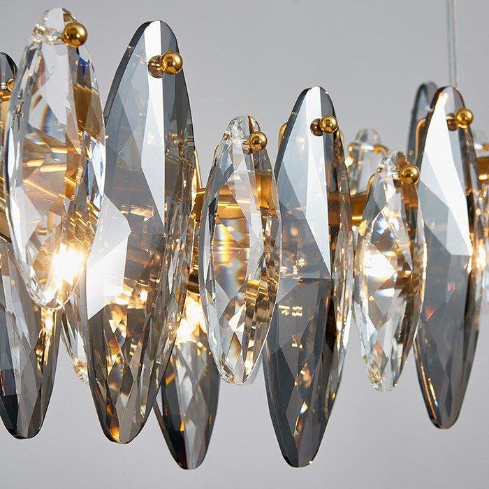 Crystal Luxury Dark Wave Chandelier.