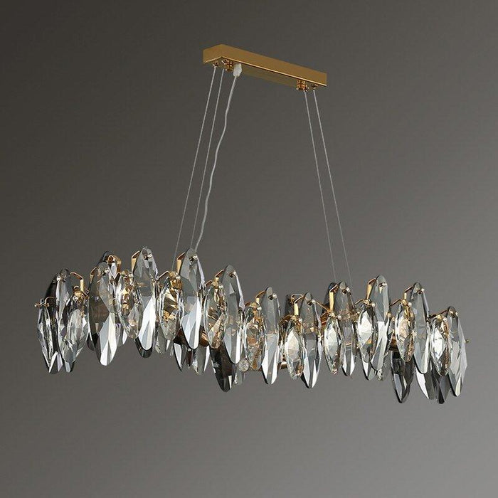 Crystal Luxury Dark Wave Chandelier.