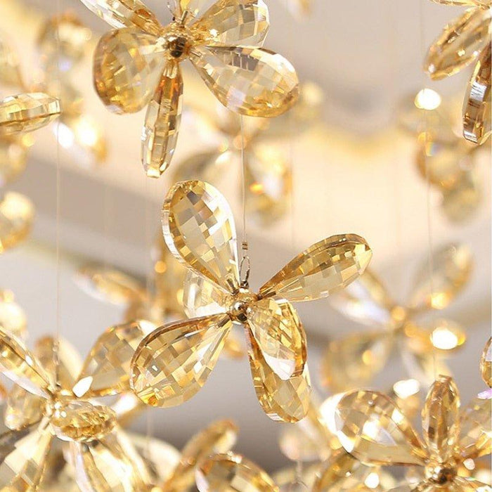 Crystal Luxury Flower Garden Chandelier - DWHOME