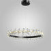 Crystal Luxury Flowery Halo Chandelier.