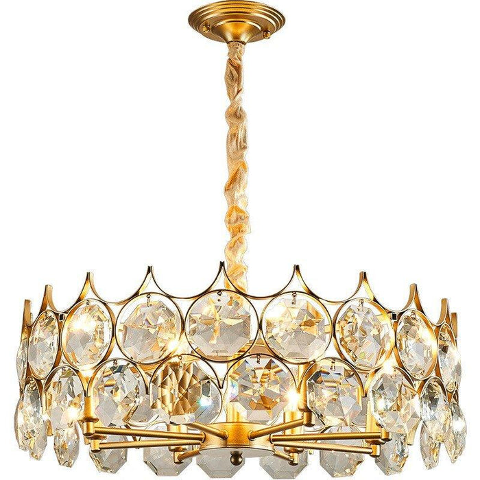 Crystal Luxury Golden Branch Chandelier.