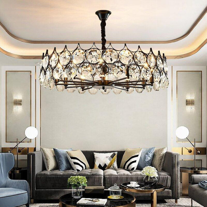 Crystal Luxury Golden Branch Chandelier.