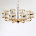 Crystal Luxury Golden Chaise Chandelier.