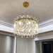 Crystal Luxury Golden Diadem Chandelier.