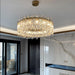 Crystal Luxury Golden Diadem Chandelier.