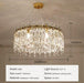 Crystal Luxury Golden Diadem Chandelier.