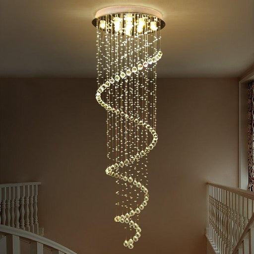 Crystal Luxury Golden Garland Chandelier - DWHOME