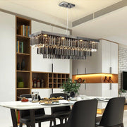 Crystal Luxury Golden Plateau Chandelier-DWHOME