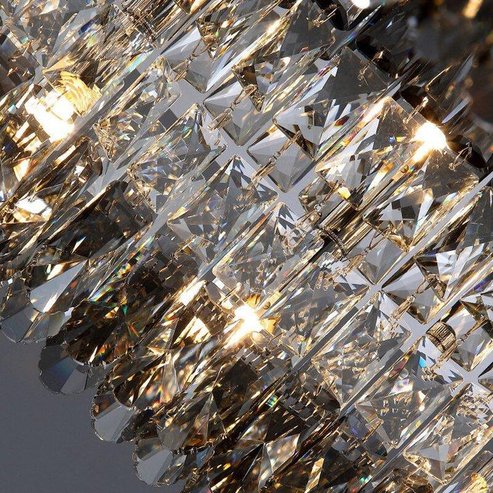 Crystal Luxury Golden Portal Chandelier - DWHOME